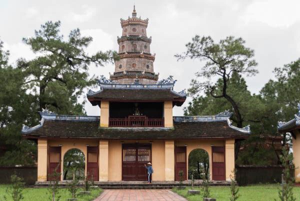 Pagode der himmlischen Frau, das Wahrzeichen in Hue